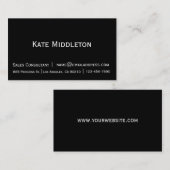 平野およびシンプル2の調子の名刺 名刺 (正面/裏面)