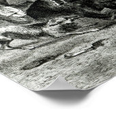 平野でのバッファローの虐殺 ポスター (角)