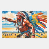 平野に集う3 長方形シール (正面)