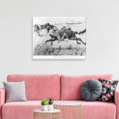 平野の危険 キャンバスプリント (インサイチュ (リビング))