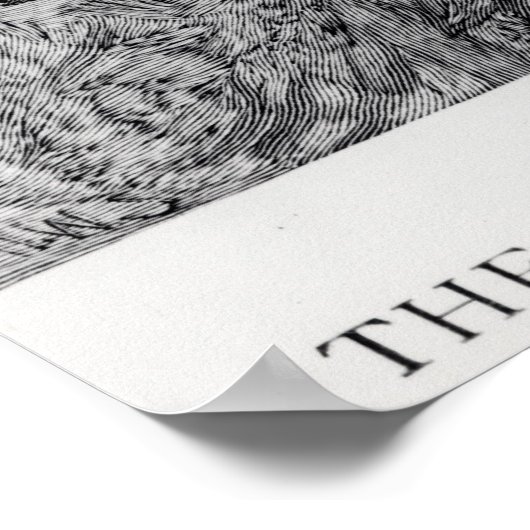 平野の危険 ポスター (角)