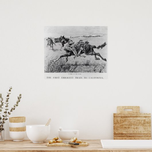 平野の危険 ポスター (キッチン)