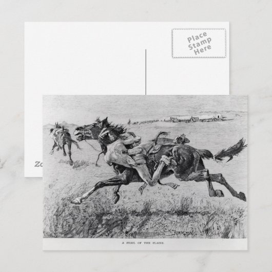 平野の危険 ポストカード (正面/裏面)