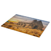 平野の古い古代教会 カッティングボード (角)