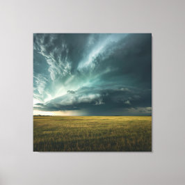 平野の嵐 – ストームチェザーの夢の行列 キャンバスプリント