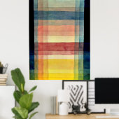 平野の建築 ポスター (ホームオフィス)