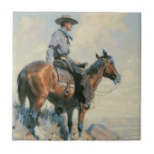 平野の歩哨 タイル (正面)