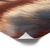 平野の水彩バイソン ポスター (コーナー)