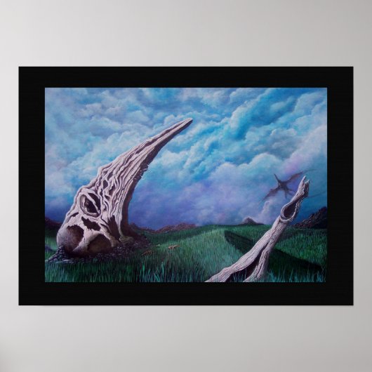 平野の滑空機素晴らしの埋葬地 ポスター (正面)