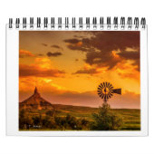 平野の風車 カレンダー (カバー)