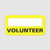 平野の"有志の"名札 名札 (正面)