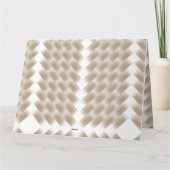 平野を中心とした白い正三角形 カード (裏面)