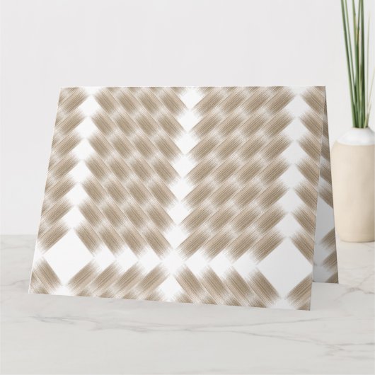 平野を中心とした白い正三角形 カード (正面)