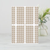 平野を中心とした白い正三角形 招待状 (スタンド正面)