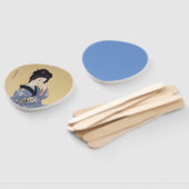 平野白鵬の少女 ハンドファン (組立なし)