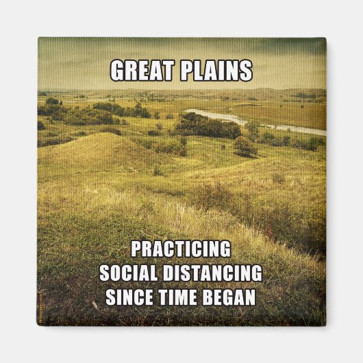 平野素晴らし社会不安 マグネット (正面)