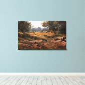 平野 キャンバスプリント (インサイチュ (ウッドフロア))