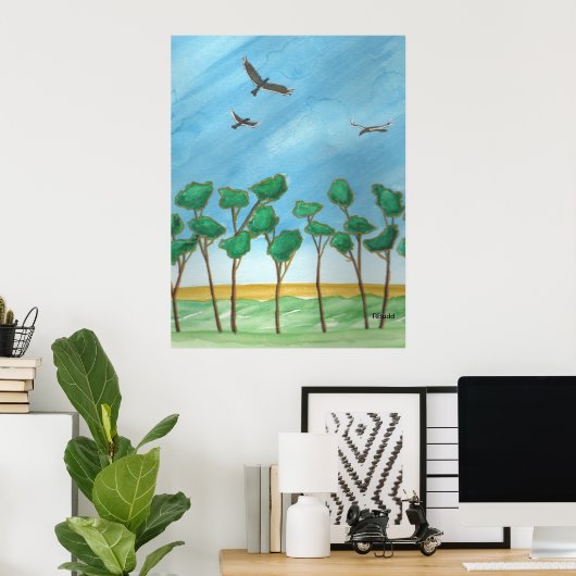 平野 ポスター (ホームオフィス)