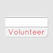 平野、基本的な"有志の"名札 名札 (正面)