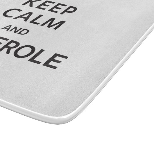 平静およびカセロールを保って下さい カッティングボード (角)