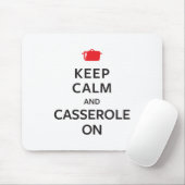 平静およびカセロールを保って下さい マウスパッド (マウス)