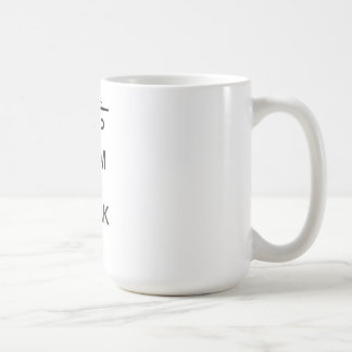 平静およびカヤックを保って下さい コーヒーマグカップ