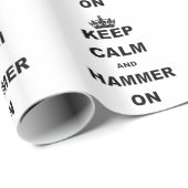 平静およびハンマーを保って下さい ラッピングペーパー (ロールコーナー)