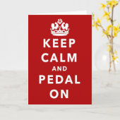 平静およびペダルを保って下さい カード (黄色い花)