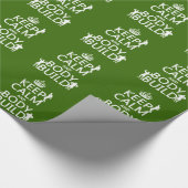 平静および体格を保って下さい ラッピングペーパー (角)