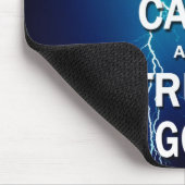 平静および信頼の神のマウスパッドを保って下さい マウスパッド (コーナー)