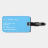 平静および夢を保って下さい ラゲッジタグ (裏面横)