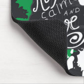 平静および愛イタリアを保って下さい マウスパッド (コーナー)