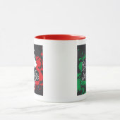 平静および愛イタリアを保って下さい マグカップ (中央)