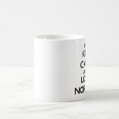 平静および愛ノーバートを保って下さい コーヒーマグカップ (中央)