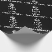 平静および愛展開表を保って下さい ラッピングペーパー (角)