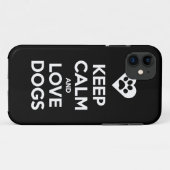 平静および愛犬を飼って下さい Case-Mate iPhoneケース (裏面(横))