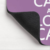 平静および愛猫を飼って下さい マウスパッド (コーナー)