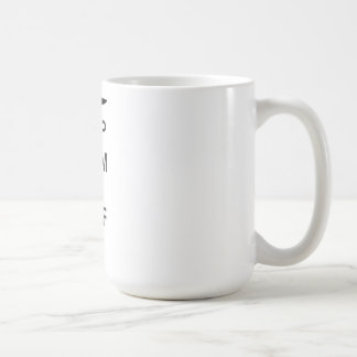 平静および波を保って下さい コーヒーマグカップ