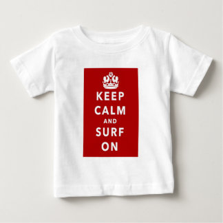 平静および波を保って下さい ベビーTシャツ