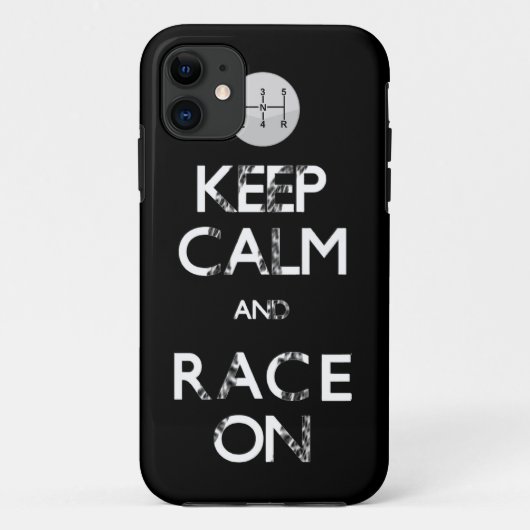 平静および競争を保って下さい Case-Mate iPhoneケース (裏面)