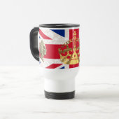 平静および統治を保って下さい トラベルマグ (正面左)