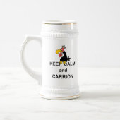 平静および腐肉のハゲタカを飼って下さい ビールジョッキ (左)