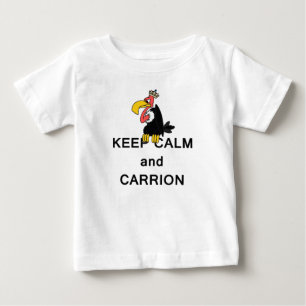 平静および腐肉のハゲタカを飼って下さい ベビーTシャツ