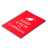 平静および腐肉を保って下さい ノートブック (左側)