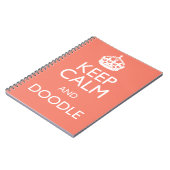 平静および落書きを保って下さい ノートブック (左側)