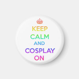 平静およびCosplayを保って下さい マグネット