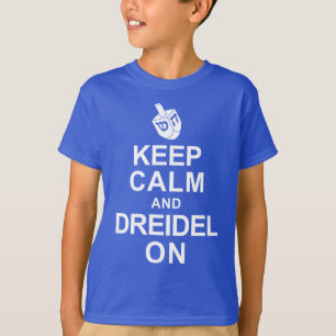 平静およびDreidelを保って下さい Tシャツ
