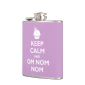 平静およびOm Nom Nomを保って下さい フラスク (左)