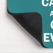 "平静およびOy Gevaltを保って下さい! " マウスパッド (コーナー)