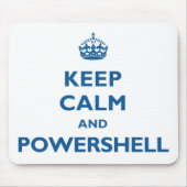平静およびPowerShellのマウスパッドを保って下さい マウスパッド (正面)